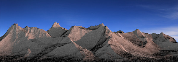 obj realistic snowy mountains - Three Realistic Snowy Mountains by meerkat1123432